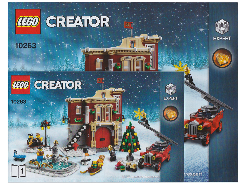 BrickLink - Set 10263-1 LEGO Winter Village Fire Station [Creator:Creator Expert:Winter Collection:Holiday & - BrickLink Reference Catalog