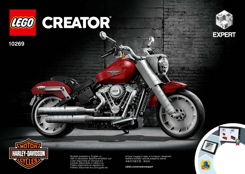 BrickLink - Set 10269-1 : LEGO Harley-Davidson Boy [Creator:Creator - BrickLink Reference Catalog