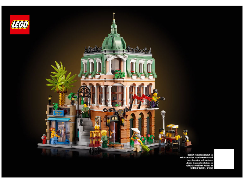 BrickLink - Set 10297-1 : LEGO Boutique Hotel [Creator:Creator 