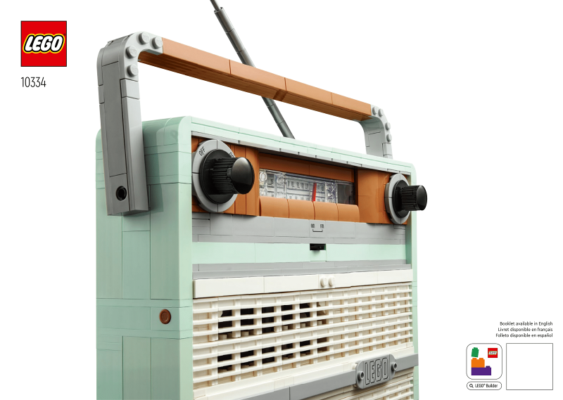 Retro Radio : Set 10334-1 | BrickLink