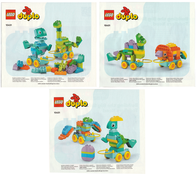 3in1 Dinosaurs on Wheels