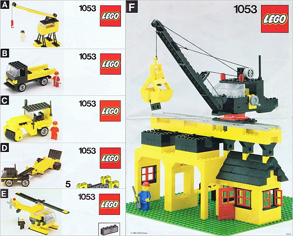 1053 Lego Stein 1x6 Sandgrün 5 Stück 