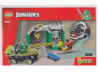 BrickLink - Set 10669-1 : LEGO Turtle Lair [Juniors:Teenage Mutant 