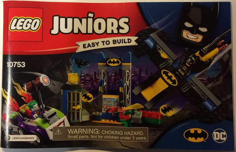 BrickLink - Set 10753-1 : LEGO The Batcave Attack [Juniors:Super Heroes:Batman II] - BrickLink Reference Catalog