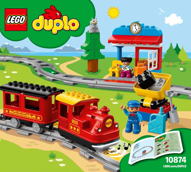 Lego Duplo Code Stones Function Bricks for Railway from 10874 or 10875 NEW