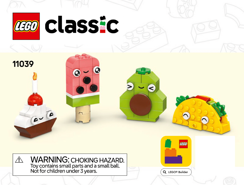 Creative Food Friends : Set 11039-1 | BrickLink