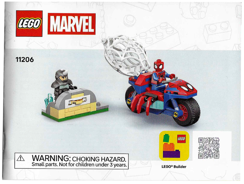 Spidey on his Motorcycle vs. Rhino