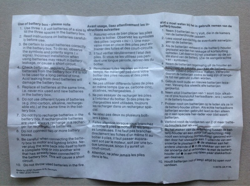 Replacement Train Battery Tender