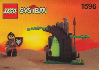 BrickLink - Set 1596-1 : LEGO Ghostly Hideout [Castle:Wolfpack ...