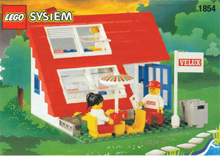 House with Roof-Windows ( Velux )