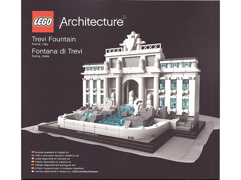 Kriger vold renovere BrickLink - Set 21020-1 : LEGO Trevi Fountain [Architecture] - BrickLink  Reference Catalog