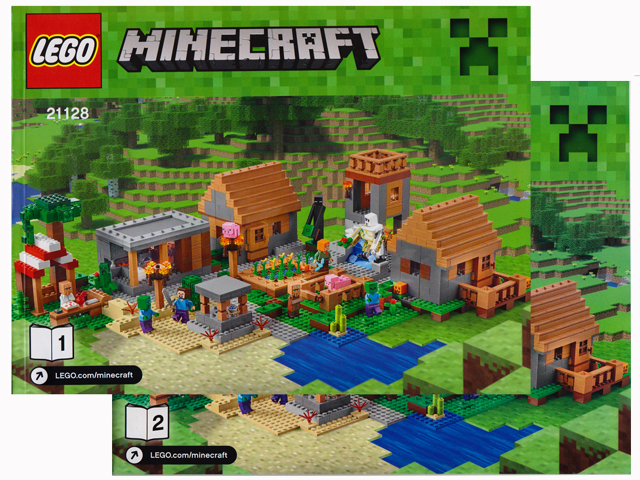 Bricklink Set 1 Lego The Village Minecraft Bricklink Reference Catalog