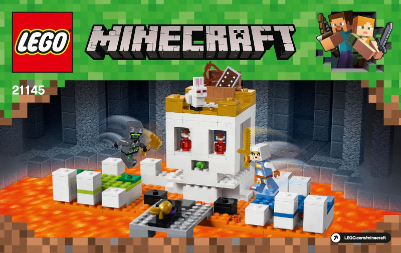 LEGO The Skull Arena Minecraft for sale online 21145