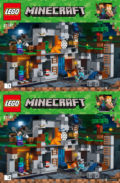 lego minecraft the bedrock adventures 21147 building kit