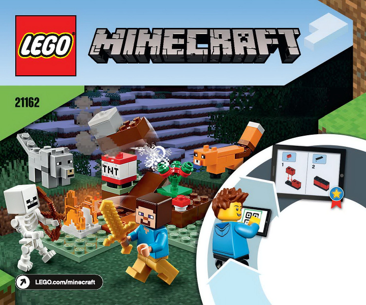 21162 LEGO The Taiga Adventure Minecraft for sale online 