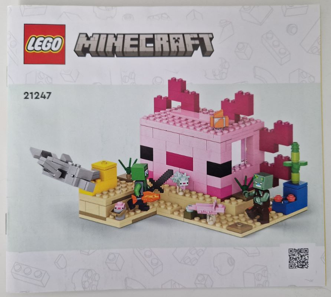 LEGO - Minecraft - A Casa do Axolotl - 21247