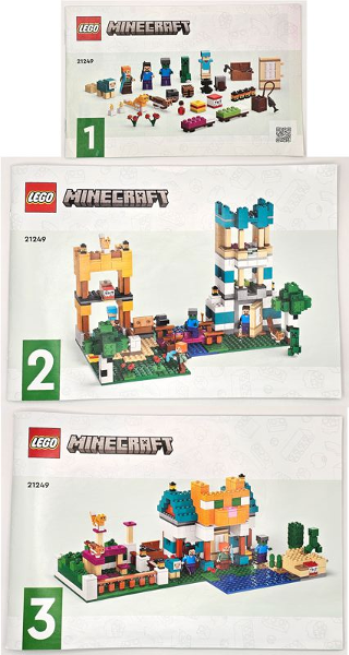 Instructions 21249-1 : The Crafting Box 4.0 [(unsorted)] [BrickLink]