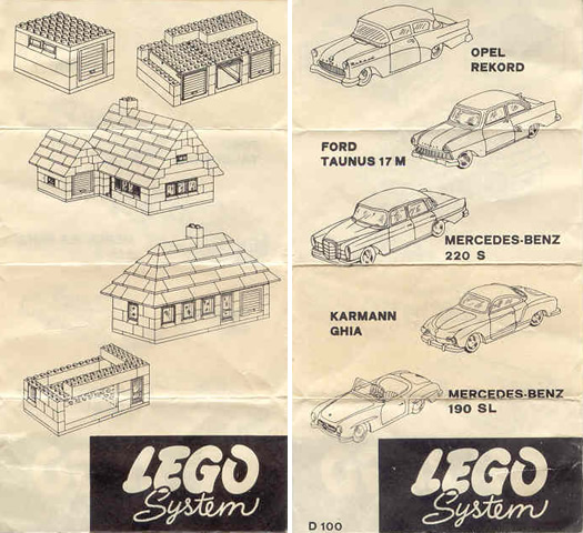 1:87 Mercedes 220 with Garage
