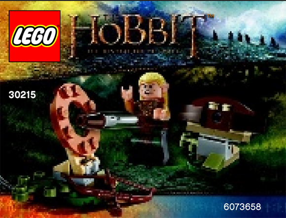 LEGO HOBBIT 30215 Legolas Greenleaf NEW RARE!! Polybag 