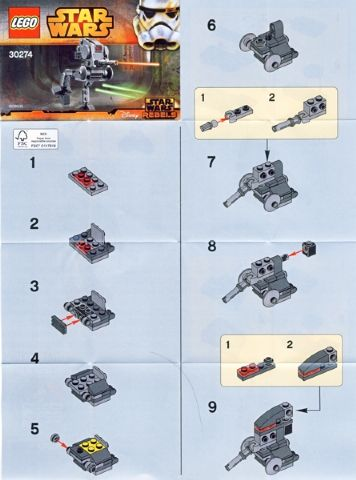 BrickLink - Set 30274-1 : LEGO AT-DP - Mini Polybag [Star Wars 