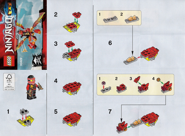 Kai's Mini Dragon polybag : Set 30422-1 | BrickLink