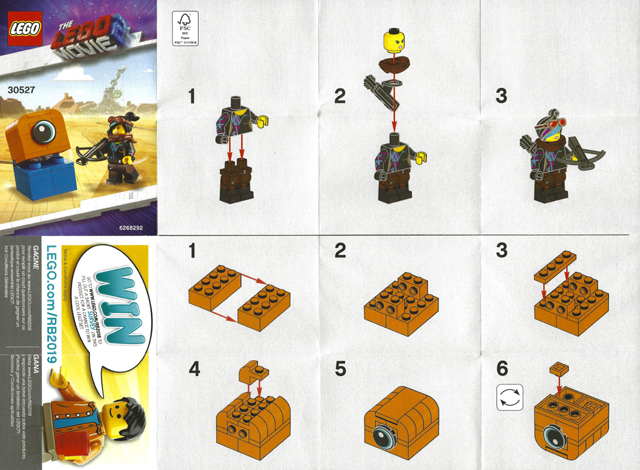 Lego The Movie 2 Lucy Vs Alien invasor Bolsa De Polietileno Set 30527 