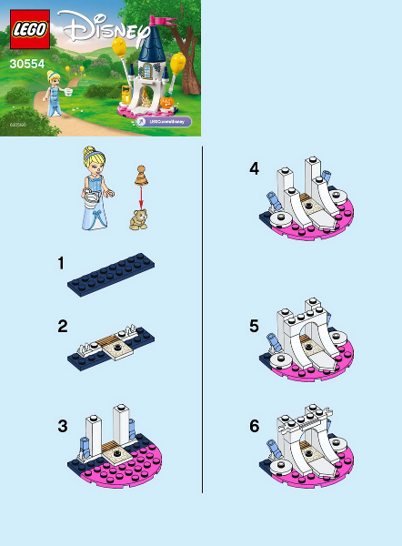 Cinderella Mini Castle 30554 NEW Polybag Free Shipping LEGO® Disney™ Princess