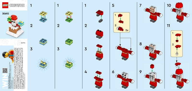 Christmas Chimney Fun with Santa paper bag / polybag