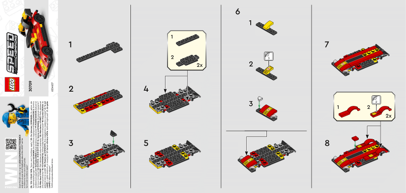 Ferrari 499P - Hypercar paper bag / polybag