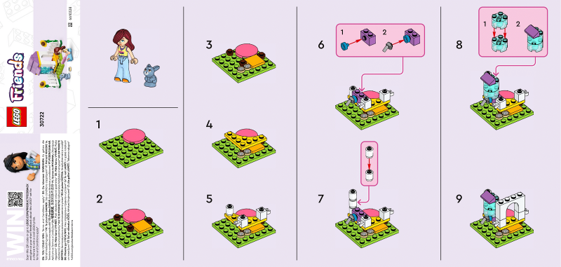 Garden Bunny House paper bag