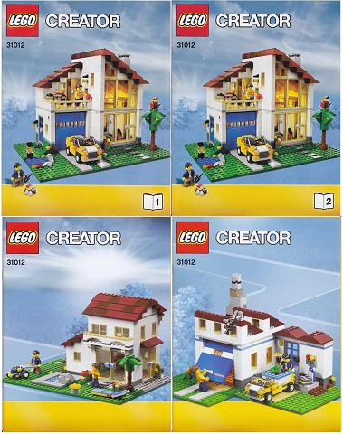 lego creator 31012 family house