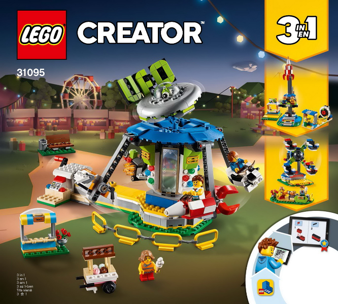 Lego® Creator 31095 Jahrmarktkarussell Kirmes Ufo ungeöffnet 