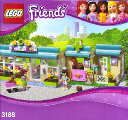 BrickLink - Set 3188-1 : LEGO Heartlake Vet [Friends] BrickLink Reference Catalog