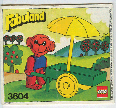 Marc Monkey and Wheelbarrow