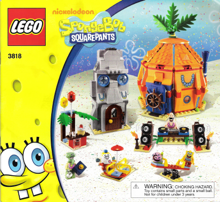 3818 LEGO SpongeBob SquarePants Bikini Bottom Undersea Party for sale online 