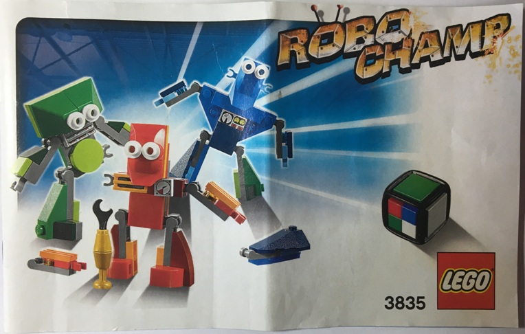 Lego 3835 - Robo Champ - Jogo, Brinquedo Lego Usado 52984684