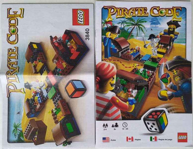 LEGO 3840 Pirate Code