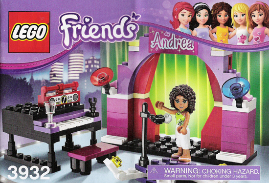 3932 Lego Andrea?s Stage for sale online