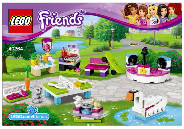 Lego 40264 Friends Building  Accessory Pack 121 pieces NEW