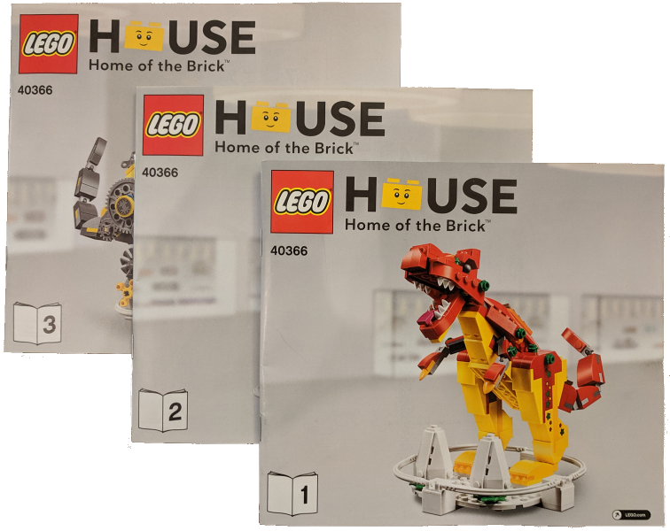 Kortfattet En eller anden måde overdrive LEGO House Dinosaurs : Set 40366-1 | BrickLink