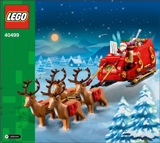 Santa's Sleigh : Set 40499-1 | BrickLink