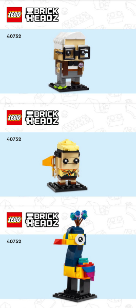 はに Carl, Russell & Kevin : Set 40752-1 | BrickLink