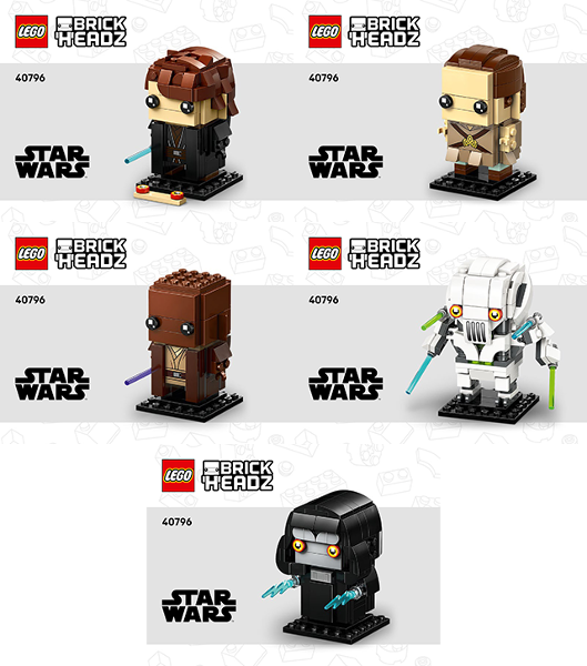 Revenge of the Sith Heroes & Villains : Set 40796-1 | BrickLink