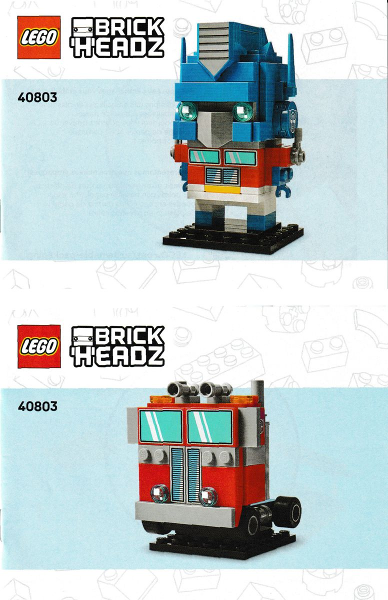 Optimus Prime Robot & Vehicle