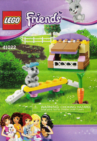Brand new/sealed Lego Friends 41022 Series 2 Bunny’s Hutch 