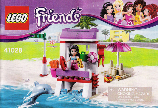 41028 for sale online LEGO Friends Emma's Lifeguard Post