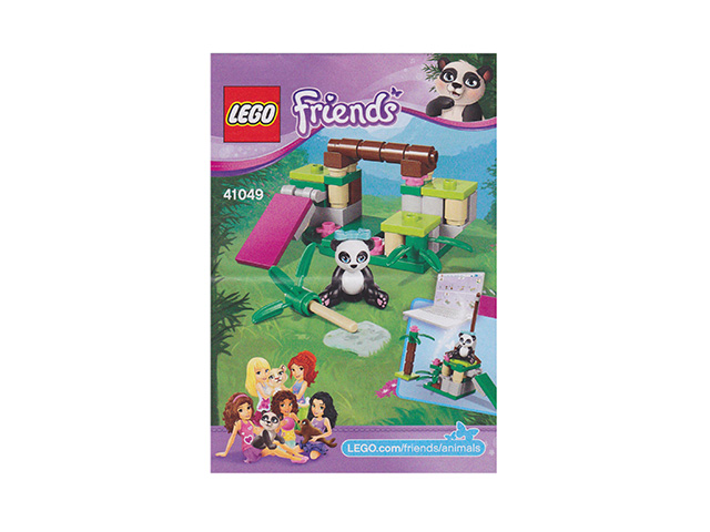leaflet complete cn156 Lego 41049 friends panda's bamboo 