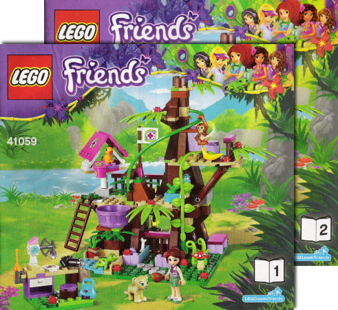 LEGO Friends 41059 Jungle Tree Sanctuary 41059 New In Box Sealed #41059 