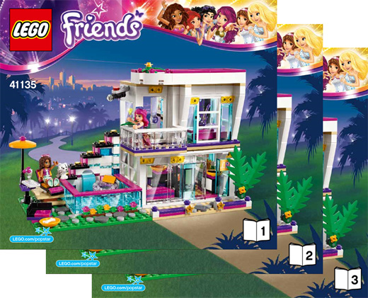 lego friends livi's pop star house best price
