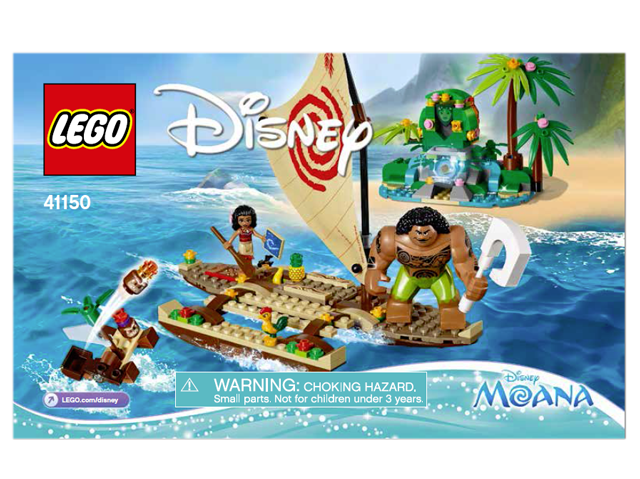 Lego Disney 41150 Le voyage en mer de Vaiana